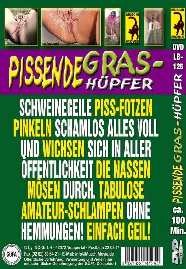 Pissende Grashüpfer (QUT) | Muschi | DVD(back cover)
