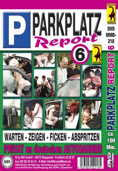 Parkplatz-Report 6 (QUT) | Muschi | DVD(back cover)