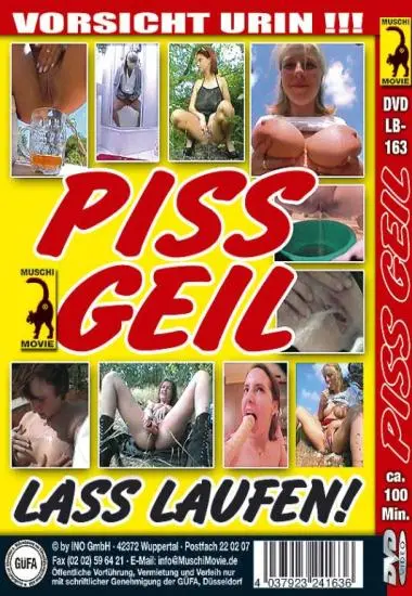 Piss Geil Lass laufen (QUT) | Muschi | DVD(back cover)