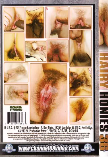 Hairy Honies 36(Channel 69) at sexvideoall.com(back cover)