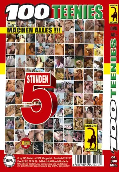 100 Teenies machen | Muschi | DVD(back cover)