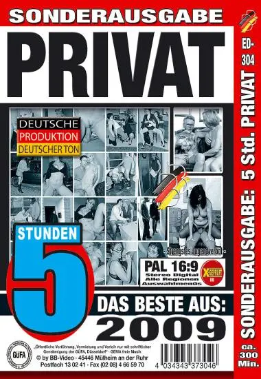Privat ED-304 | BB-Video | DVD(back cover)