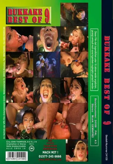 Bukkake Best of 9 | GGG | DVD(back cover)
