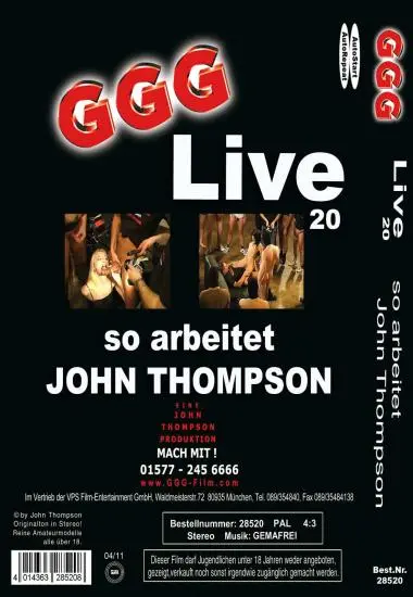 Live No. 20 | GGG | DVD(back cover)
