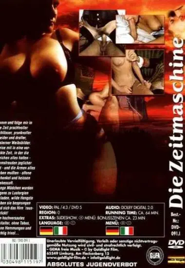 Die Zeitmaschine(Goldlight) at sexvideoall.com(back cover)
