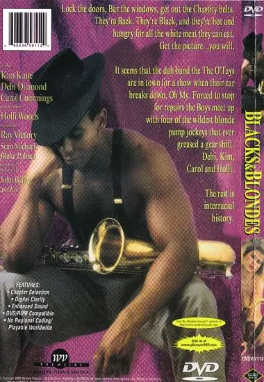 Blacks and Blondes: The Movie(Western Visuals) (Download available)(back cover)