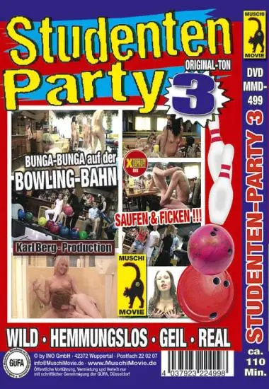 Studenten-Party 3 | Muschi | DVD(back cover)