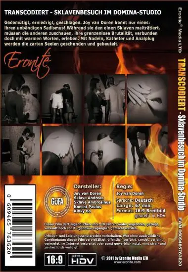 TRANScodiert - Sklavenbesuch im Domina-Studio(Eronite) (Download available)(back cover)