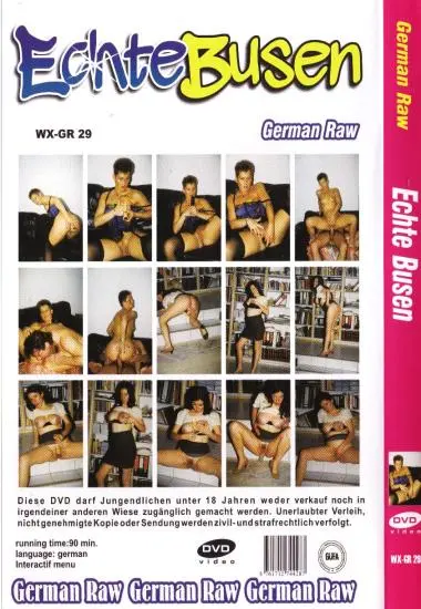 Echte Busen | German Raw | DVD(back cover)