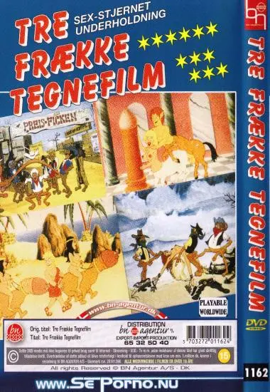 Tre Frakke Tegnefilm | BN-Agentur | DVD, Download, VOD(back cover)