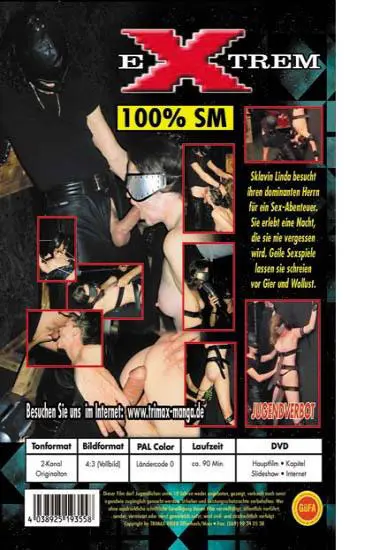 EXTREM Linda und Ihr strenger Dominator 100% SM | Trimax | DVD(back cover)
