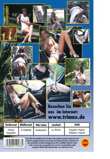 esibizioniste perverse | Trimax | DVD(back cover)