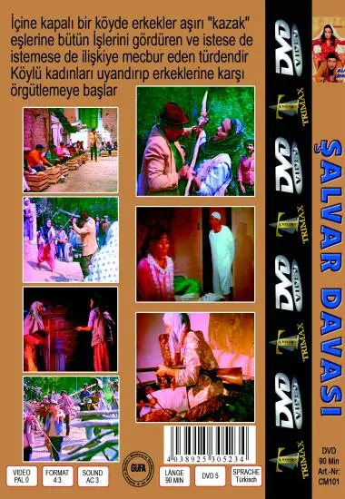 Classic Movie Salvar Davasi | Trimax | DVD(back cover)