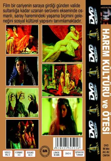 Classic Movie Harem Kültürü ve Ötesi | Trimax | DVD(back cover)