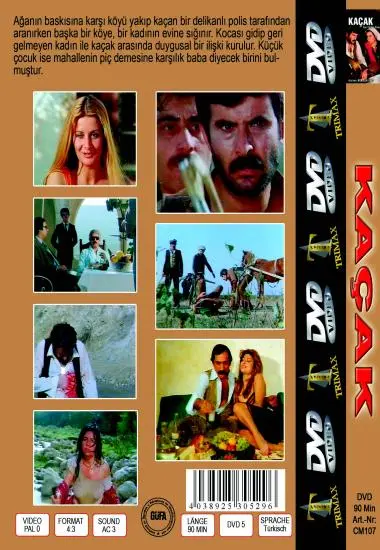 Classic Movie Kacak | Trimax | DVD(back cover)