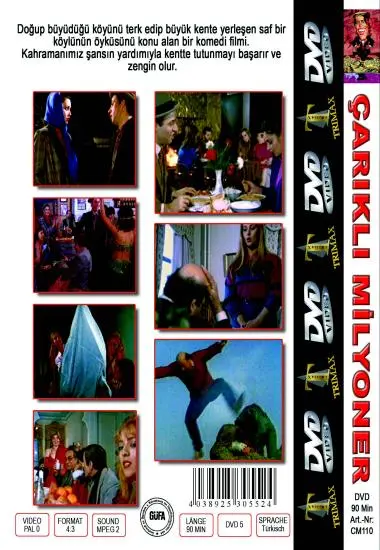 Classic Movie Carikli Milyoner | Trimax | DVD(back cover)