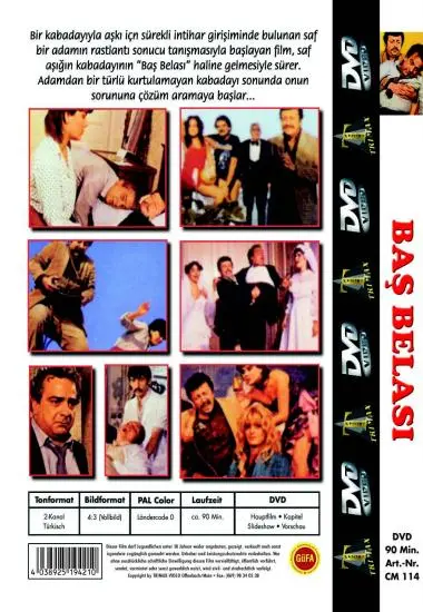 Classic Movie Bas Belasi | Trimax | DVD(back cover)