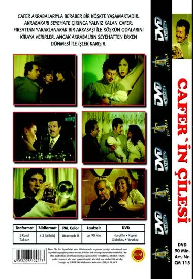 Classic Movie Cafer'in Cilesi | Trimax | DVD(back cover)