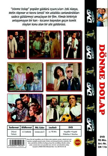 Classic Movie Dönme Dolap | Trimax | DVD(back cover)