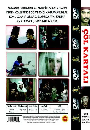 Classic Movie  Cöl Kartali | Trimax | DVD(back cover)