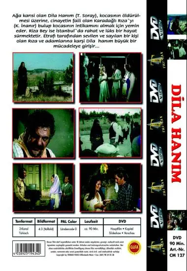 Classic Movie Dila Hanim | Trimax | DVD(back cover)