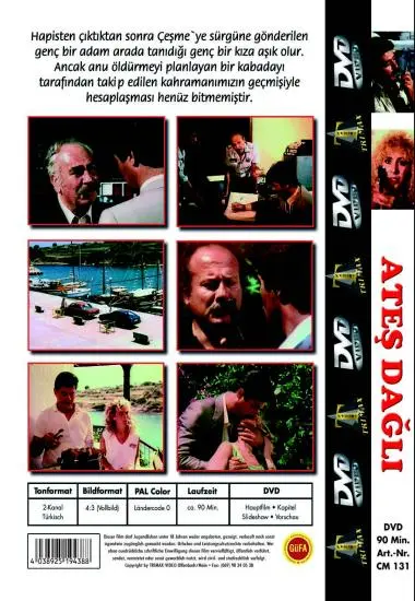 Classic Movie Atesdagli | Trimax | DVD(back cover)