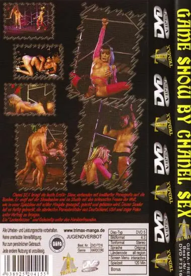 Game Show by Chanel Sex(Trimax) (Download available)(back cover)