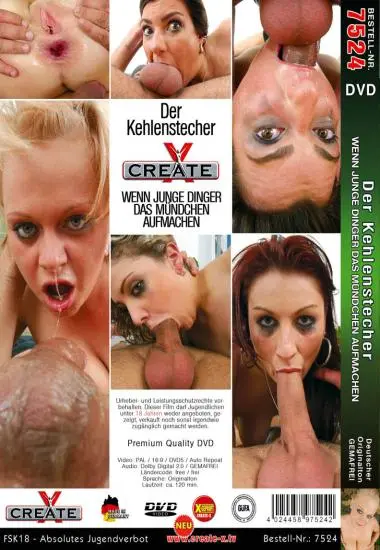 Der Kehlenstecher | Create X | DVD(back cover)