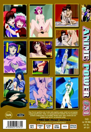 Anime Power # 31 | Trimax | DVD(back cover)
