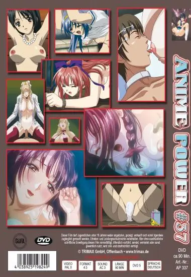 Anime Power # 37 | Trimax | DVD(back cover)