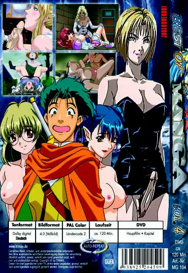 Best of Manga 4 | Trimax | DVD(back cover)
