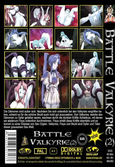 Battle Valkyrie #2 | Trimax | DVD(back cover)