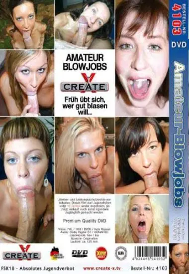 Amateur Blowjobs | Create X | DVD(back cover)