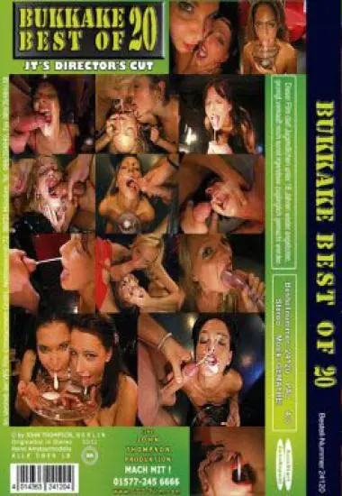 Bukkake Best of Nr. 20 | GGG | DVD(back cover)