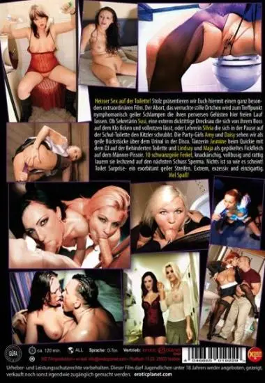 Toilet Surprise | Erotic Planet | DVD(back cover)