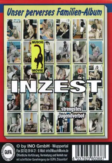 Inzest - Unser perverses Familien-Album (QUT)(Muschi)(back cover)