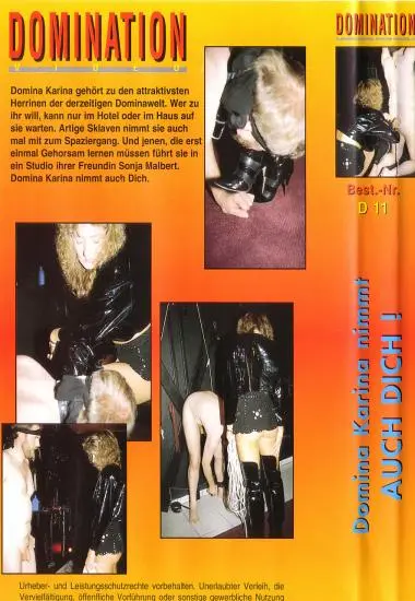Domina karina nimmt auch dich!(PSV) at sexvideoall.com(back cover)