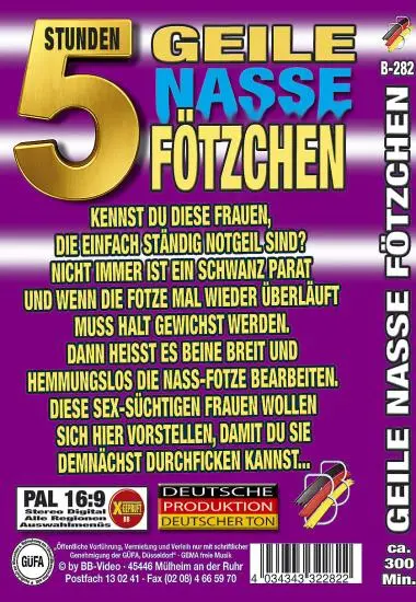 Geile Nasse Fand#246;tzchen(BB-Video) at sexvideoall.com(back cover)