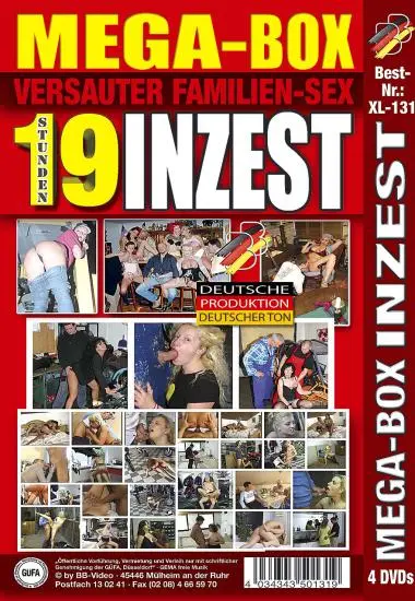 Big Box Inzest XL-131(4xDVDs) | BB-Video | DVD(back cover)