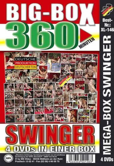 Big Box Swinger XL-146(4xDVDs) | BB-Video | DVD(back cover)