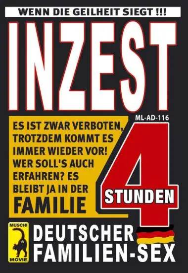 Inzest - Deutscher Familien-Sex 4 Std. | Muschi | DVD