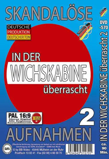 In der Wichskabine 2 | BB-Video | DVD, Download, 4K/HD, VOD(back cover)