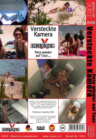 Versteckte Kamera - Pete wieder auf Tour(Create X)(back cover)