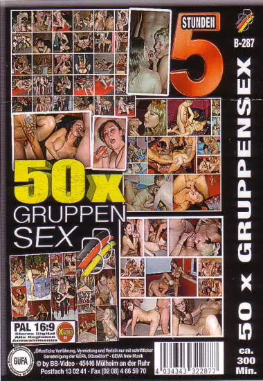 50 Gruppen Sex | BB-Video | DVD, Download, VOD(back cover)