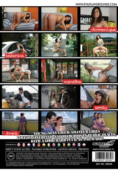 Czech Public Fucksters 2 | Evil Playgrounds | DVD, Download, VOD(back cover)