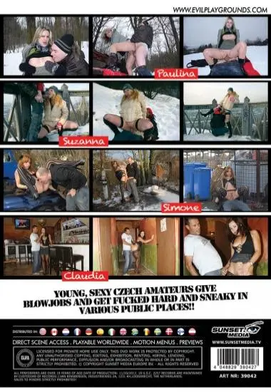 Czech public Fucksters 3(Evil Playgrounds) (Download available)(back cover)