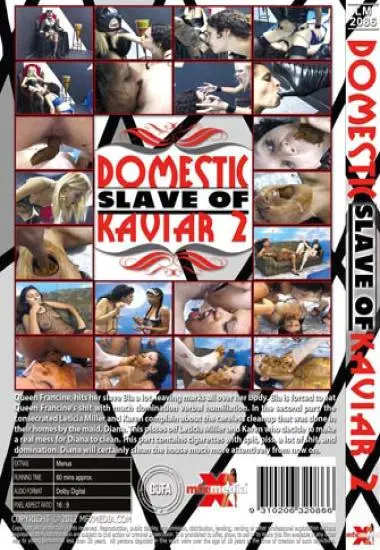 Domestic Slave of Kaviar 2 - R63(MFX) at sexvideoall.com(back cover)