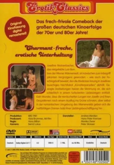 Die Heißen Nächte Der Josefine Mutzenbacher(Erotik Classics)(back cover)