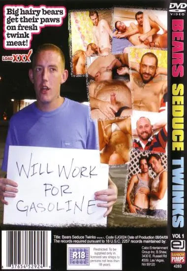 Bears Seduce Twinks | LoadXXX | DVD(back cover)