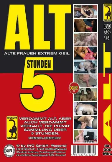ALT - Alte Frauen | Muschi | DVD(back cover)